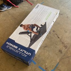 Brand New Fitness Gear Utility weight bench 5 position