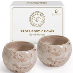 Sand Marble Ceramic Bowls 