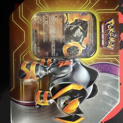 Pokemon Paradox Destinies Iron Boulder Ex Tin