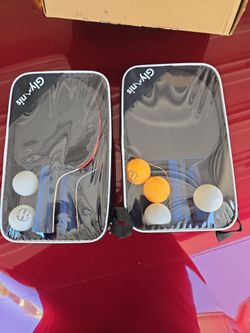 Ping ball and paddle
