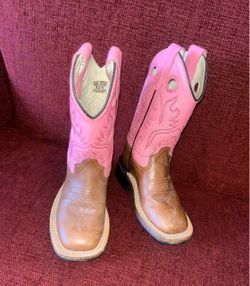 Old West Cowgirl Boots Size 8.5