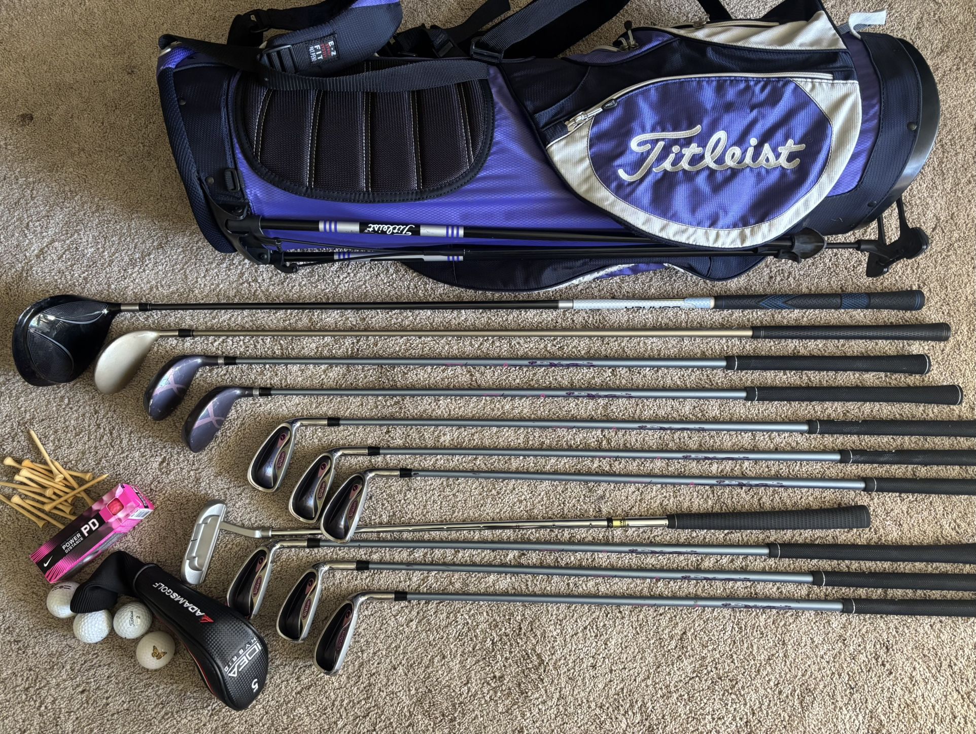 Ladies Golf Clubs Set