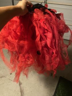 Ladybug tutu costume - girls- one size fits most