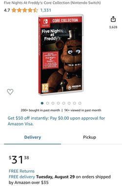  Five Nights At Freddy's: Core Collection (Nintendo