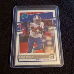 2020 Donruss Optic Zack Moss