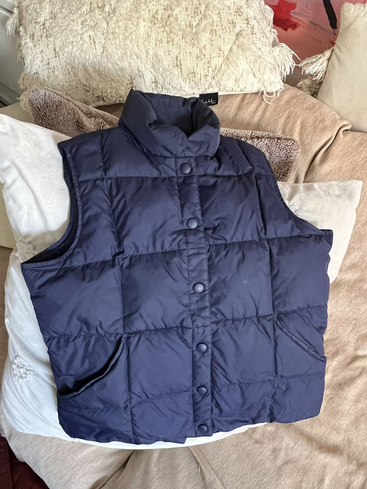 Lands End Down Puffer Vest