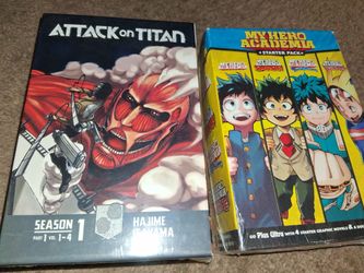 BRAND NEW AWESOME ANIME BOOKS  BOTH SETS FOR ONLY  $25.00