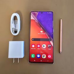 Samsung Note 20 5g - UNLOCKED - Like New (Bronze)