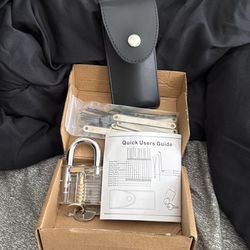 Lock picking. “MAKE AN OFFER”