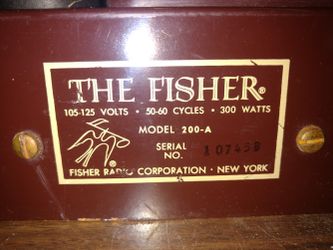 Help with this Fisher