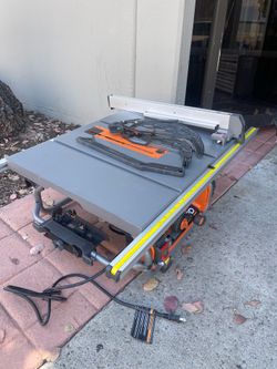 15 Amp 10 in. Portable Corded Pro Jobsite Table Saw with Stand
