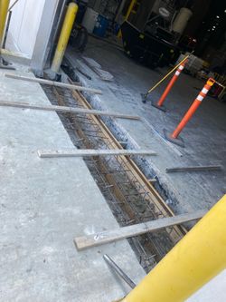 concrete base