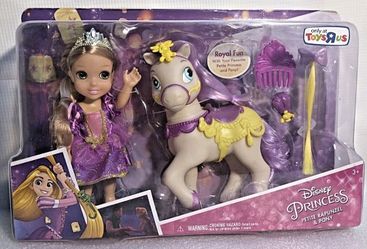 NIB, Sealed!! Disney Princess Petite Rapunzel and Pony - Jakks Pacific
