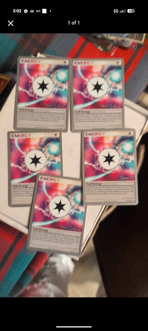 2008 Call Energy Cards Different Makers