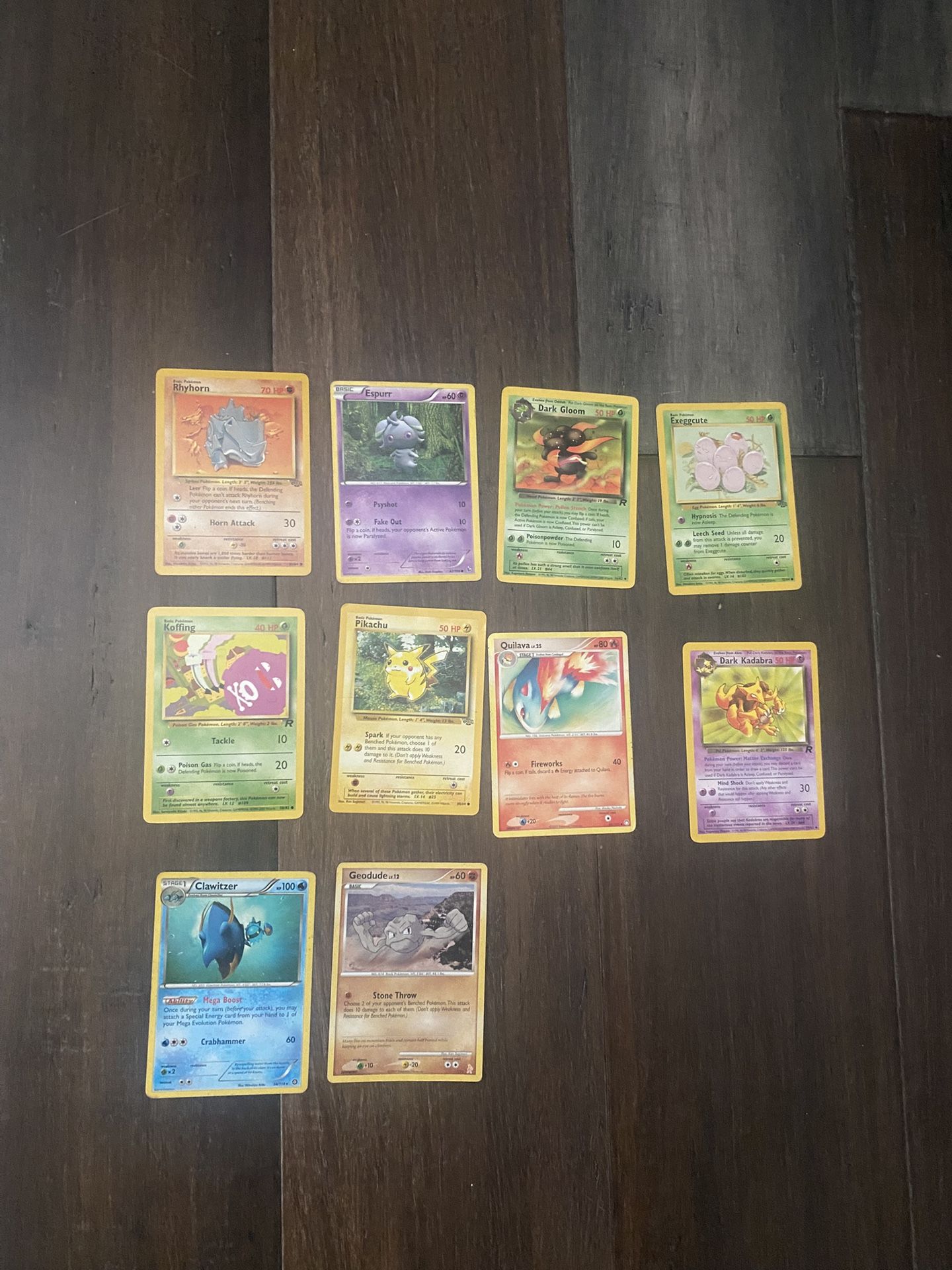 Pokémon cards