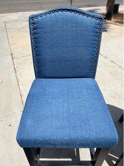 High-Bar/Island Blue Kitchen Chairs
