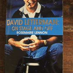 David Letterman: On Stage And Off Paperback