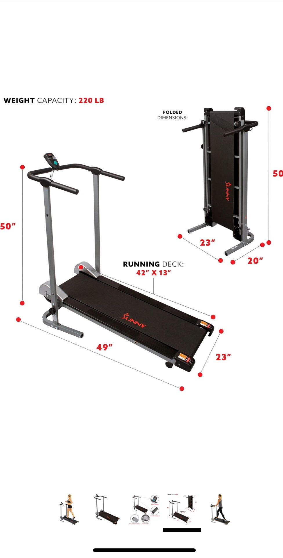 Foldable Treadmill