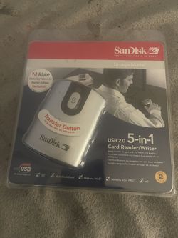 SanDisk 5-in 1 Card Reader Writer