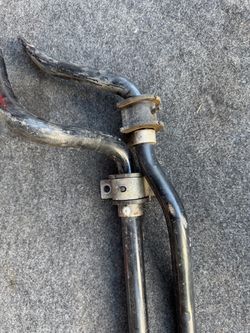 Off 2015 Evo X oem front and rear sway bars
