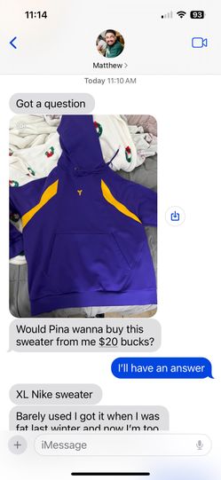 Nike hoodie sweater
