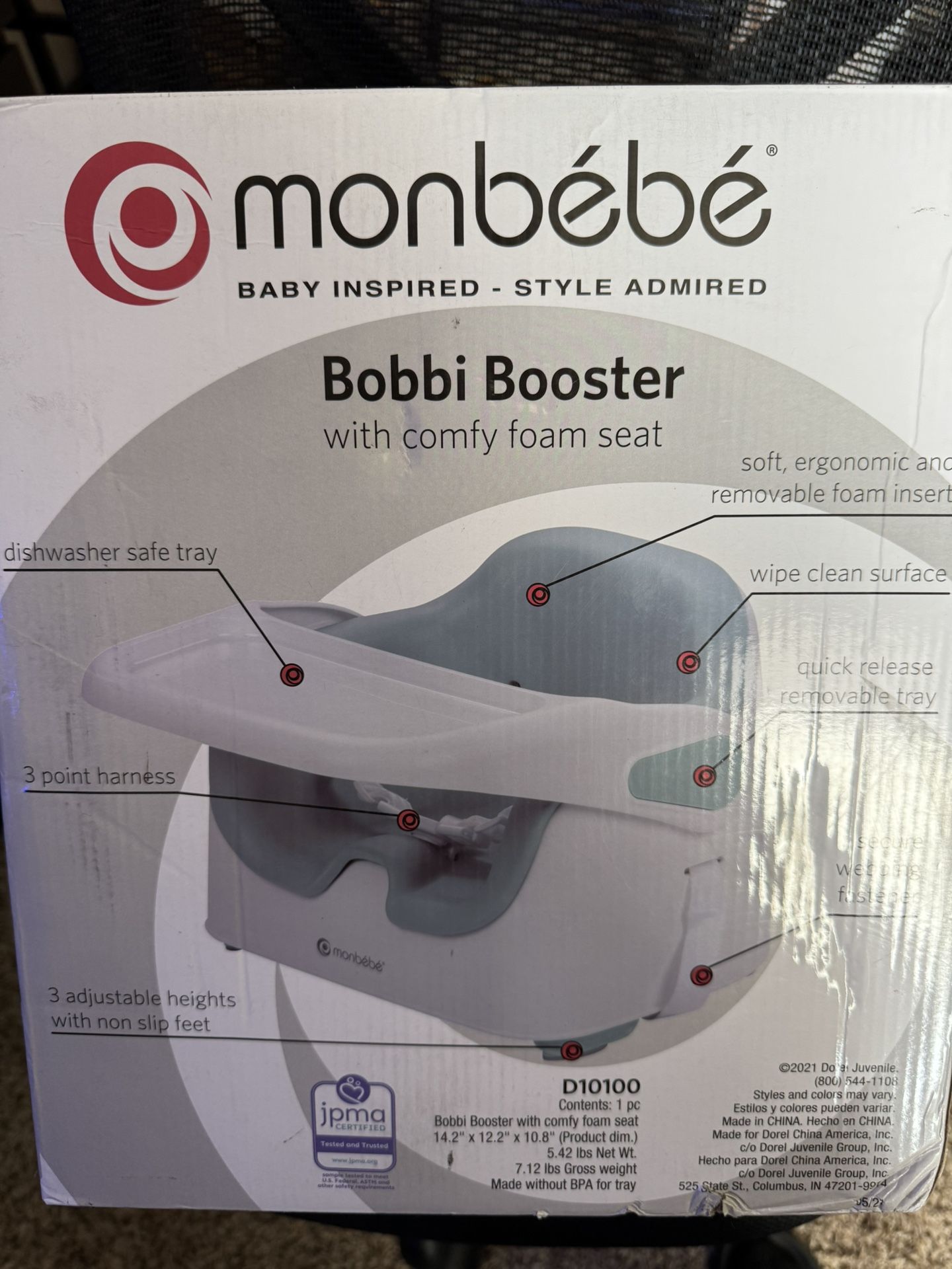 Monbebe Bobbi Booster