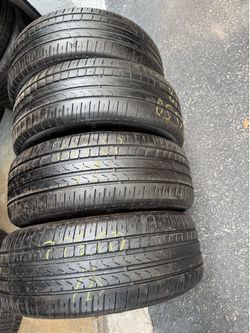 Set of 4 nice Runflat Pirelli Cinturato p7   225/50/18 ( We install & balance)
