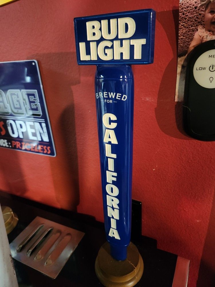 Bud Light Beer Tap "California "