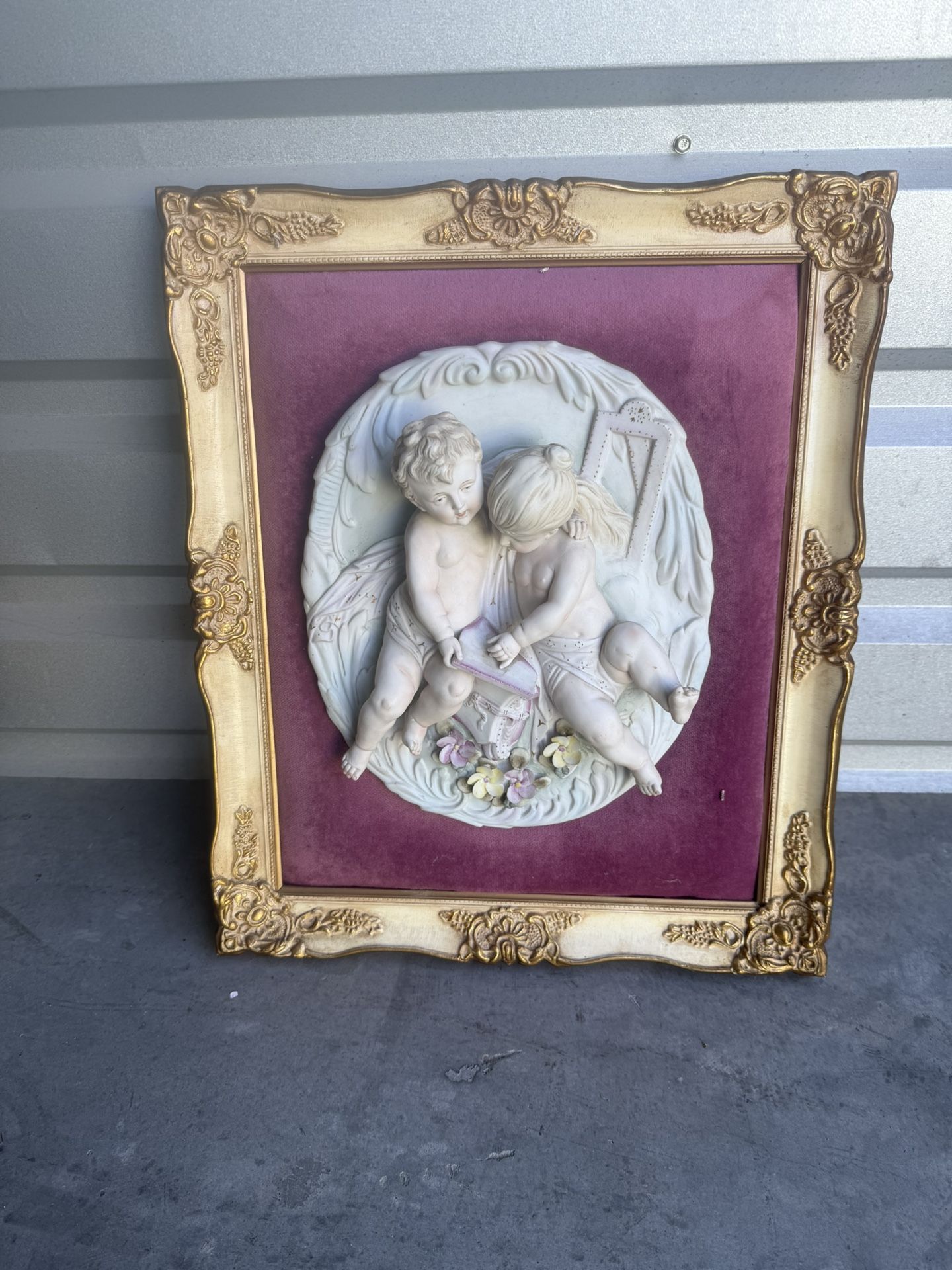 Vintage Cherub Picture