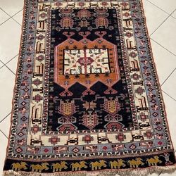 Traditional Kushan Middle Eastern Antique Rug *HANDMADE*