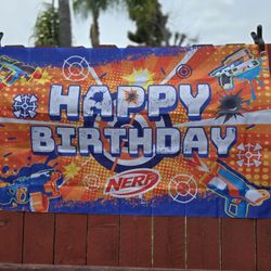NERF PARTY DECORATIONS 
