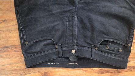 Ysl saint Laurent black jeans denim size 34
