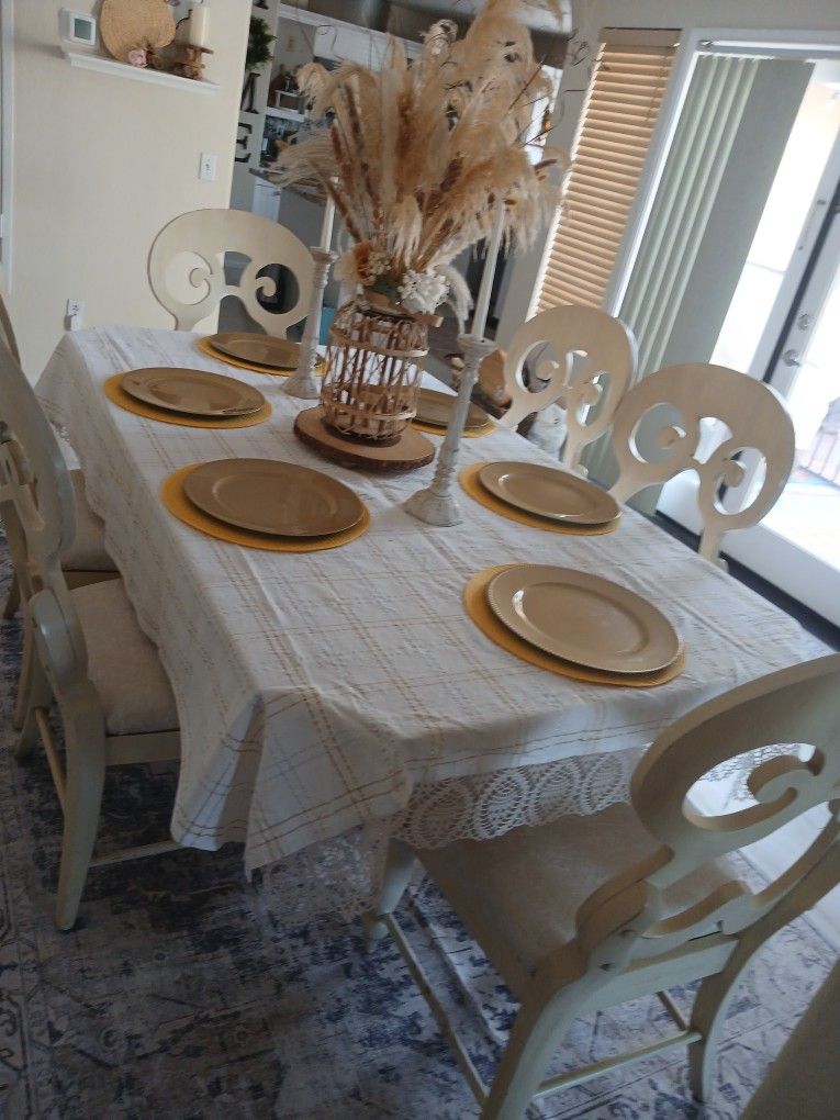 Marble Formal Dining Table Set
