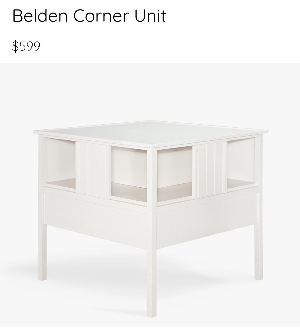 Twin Bed Corner Unit