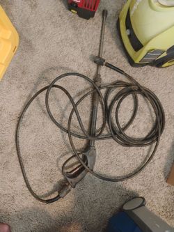 Pressure washer gun hose and wand heavy duty