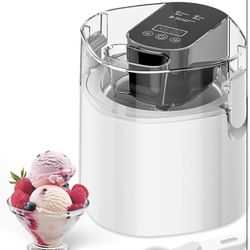 Ice Cream Maker - Cream Machine and Frozen Yogurt Machine/ Maquina de hacer helado y yogurt frozen