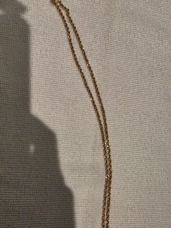 14k rope chain