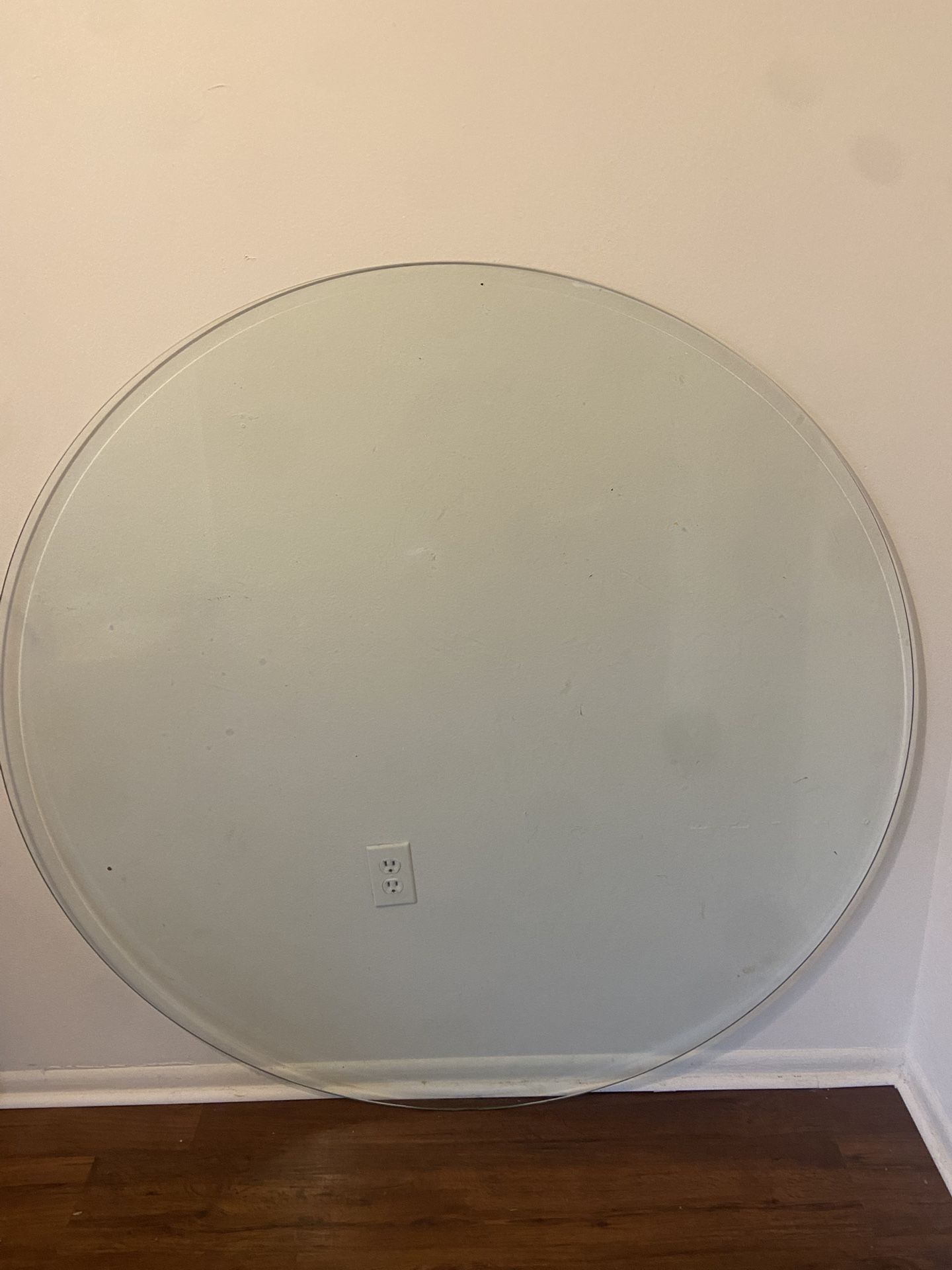 Round Glass Table Top 48–50” – Perfect Replacement Top