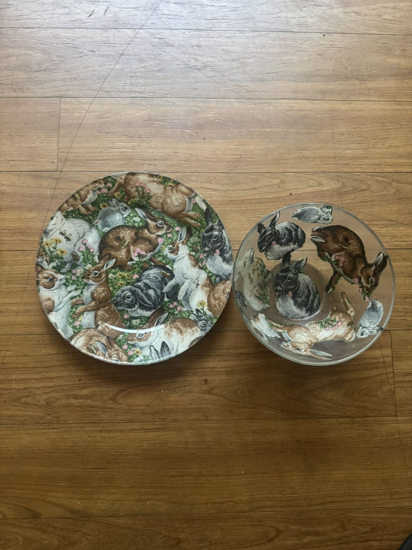 Vintage 1990 Our Woodland Friends "Shy Explorers" Collector Plate