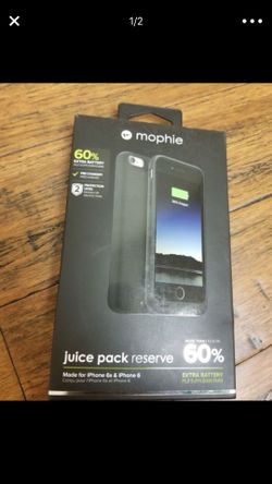 iPhone 6 mophie extended battery case
