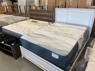 furniture mattress bed frame bunk twin full queen king box spring