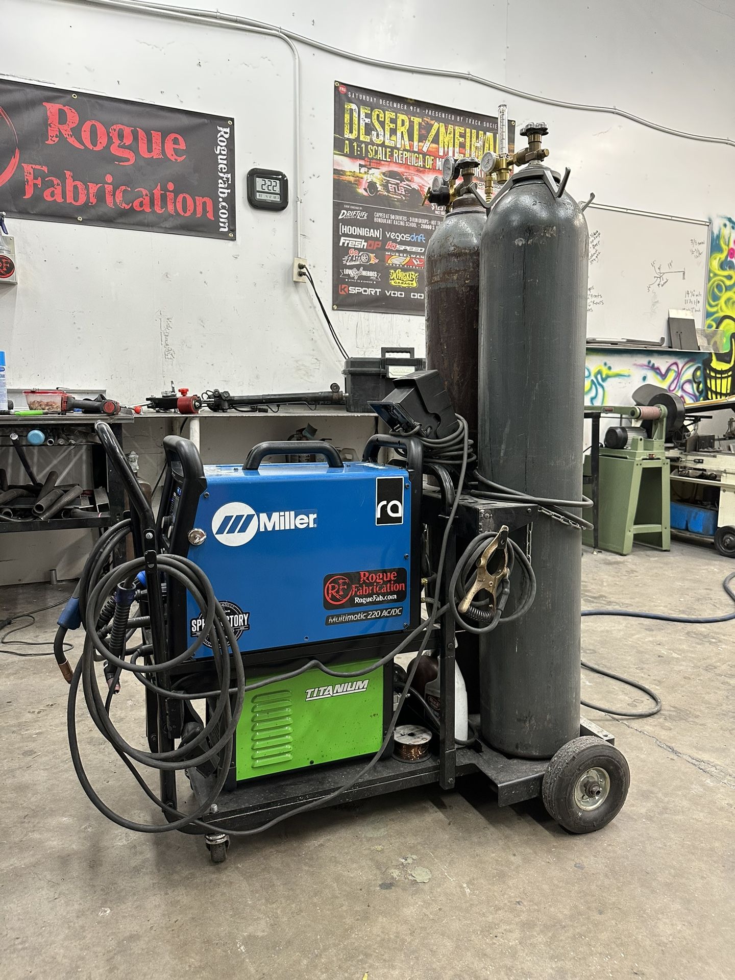 Miller Multimatic 220 Mig Tig Stick Welder AC DC
