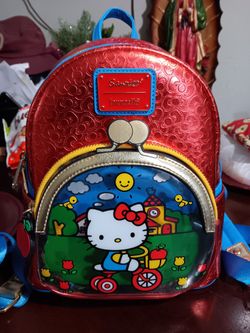 Disney Backpack Loungefly Hello Kitty
