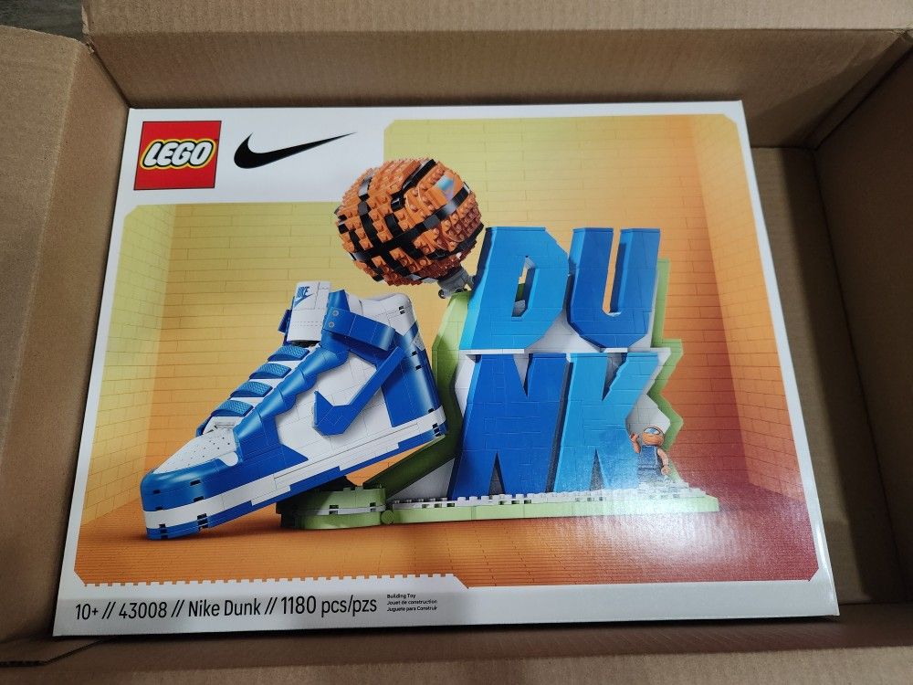 Lego Nike Dunk 43008 New W Box