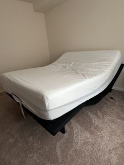 Purple Mattress With Adjustable Base