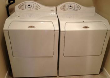 Washer and dryer