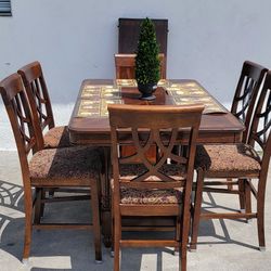 COMEDOR 6 SILLAS DE ASLHEY FORNITURE 