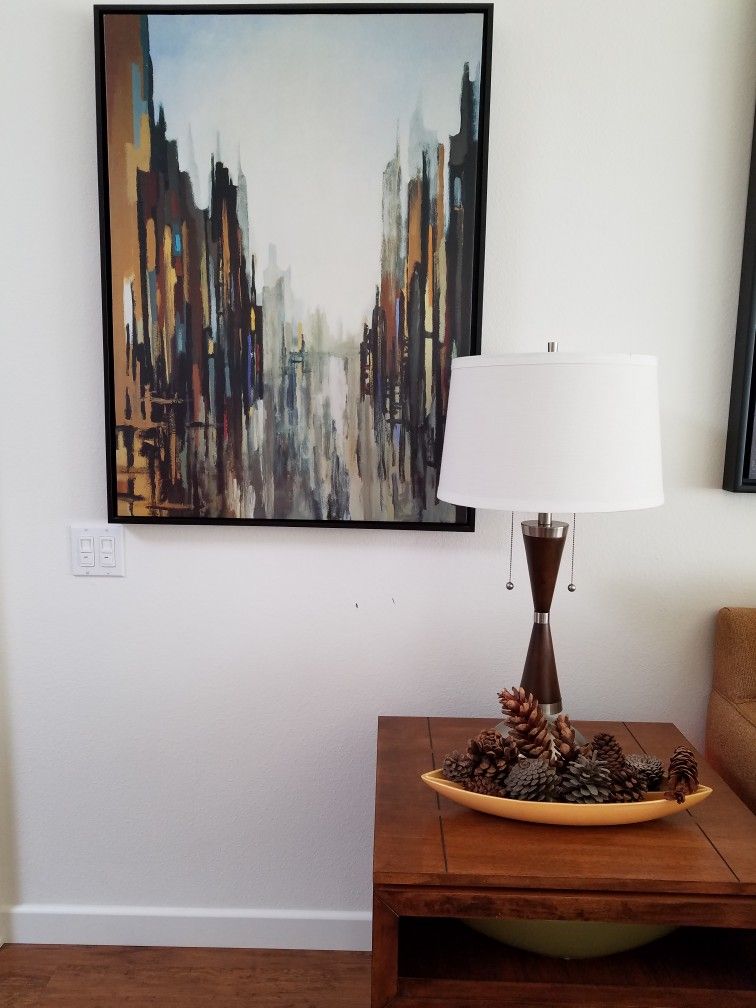 City Skyline On Canvas $75