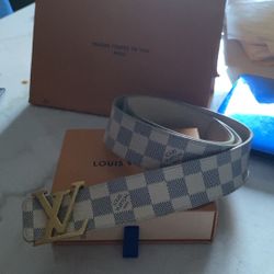 louis vuitton damier belt 