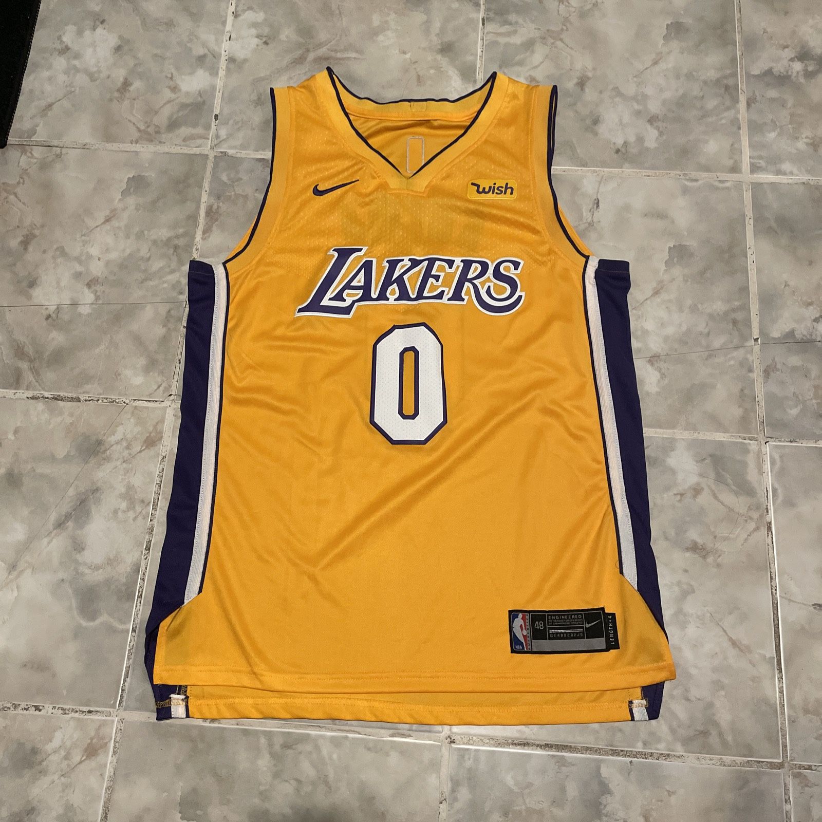 Kyle Kuzma Los Angeles Lakers Nike Swingman Jersey Size 48